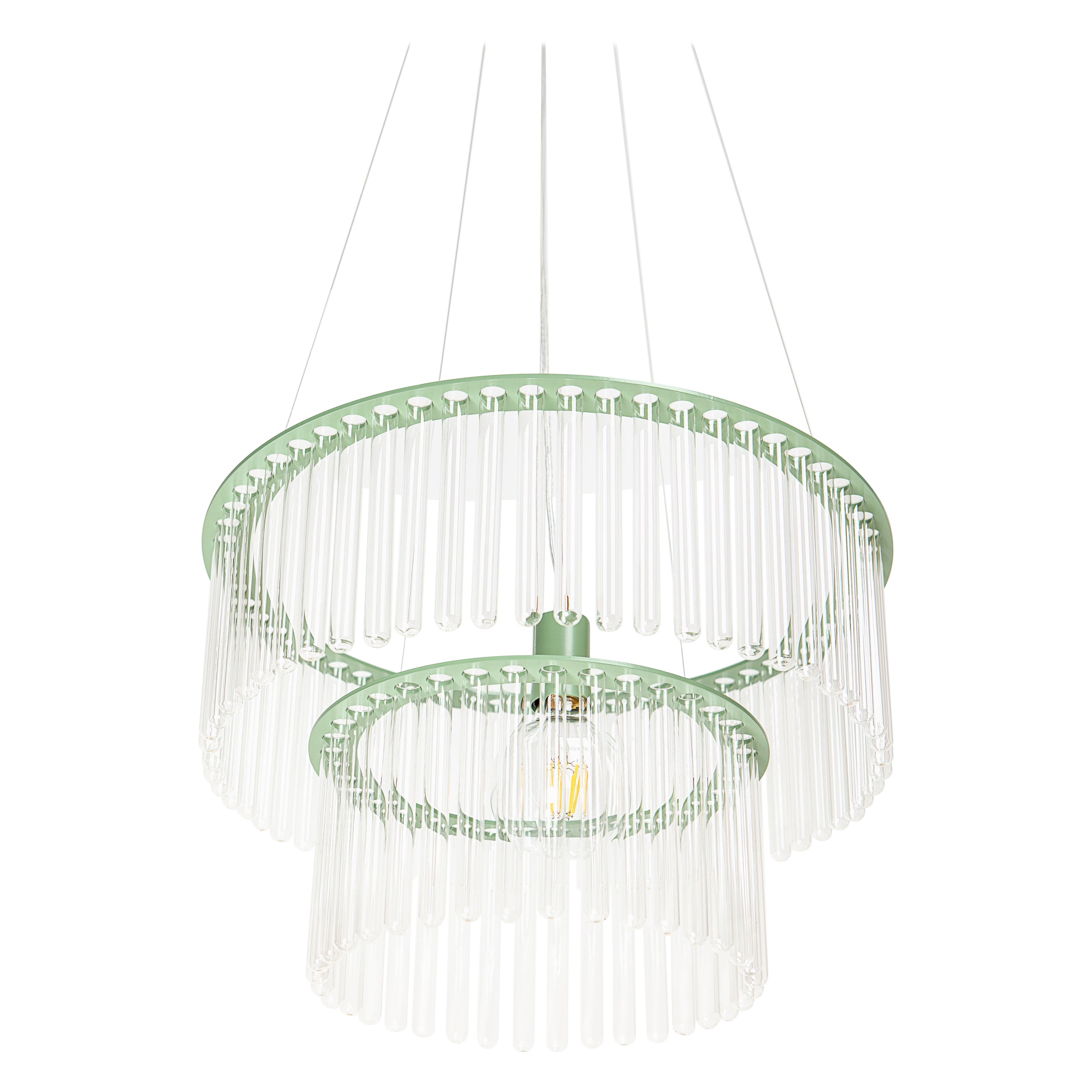 MARIA SC chandelier in green For Sale