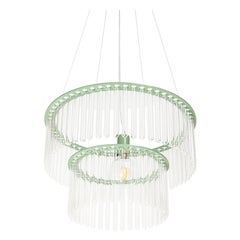 MARIA SC chandelier in green