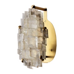 Monroe Icelandic Spar Sconce - Plug In