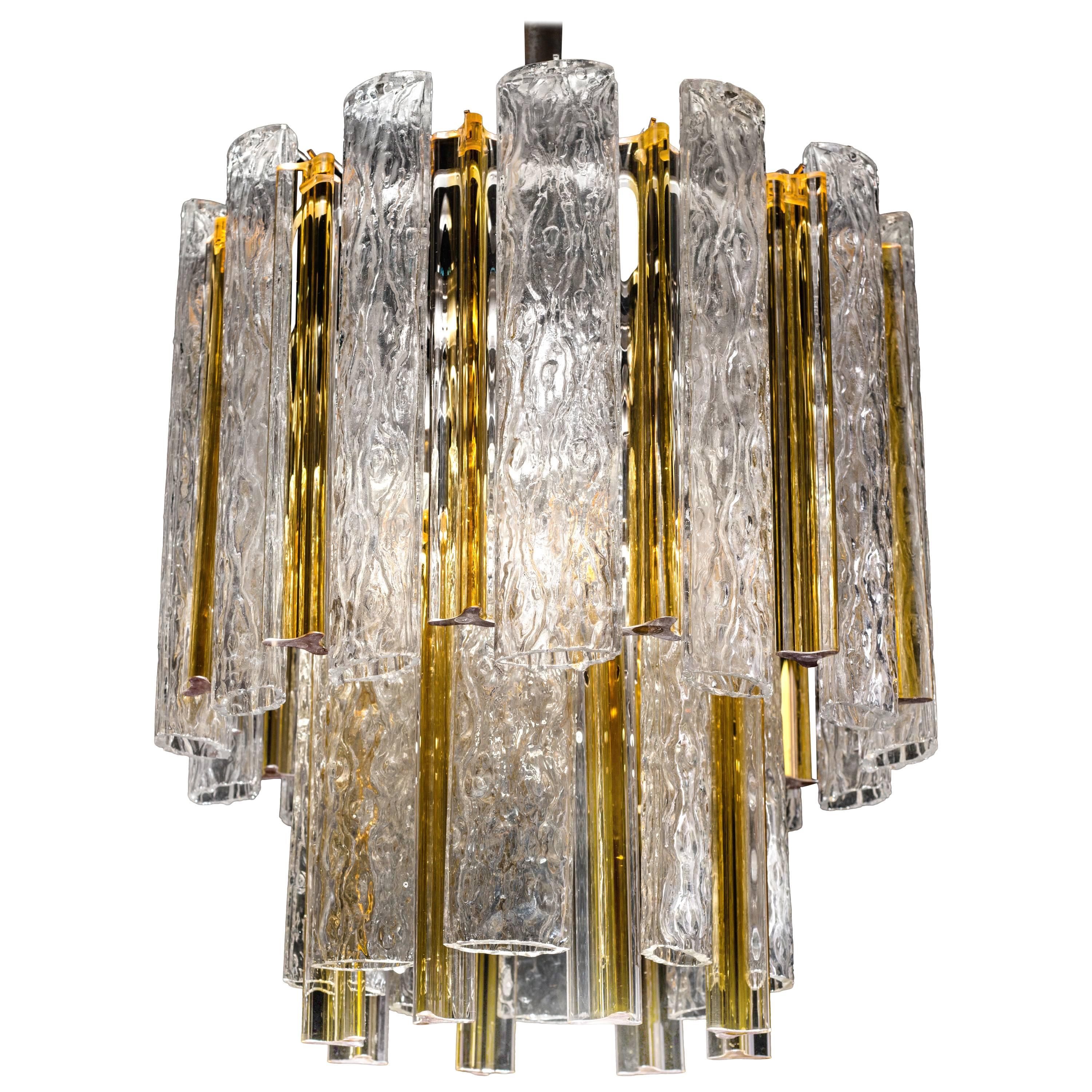 Royal Chandelier in the Style of Venini, 1960s