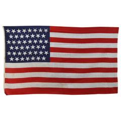 45 Star Printed Cotton Parade Flag