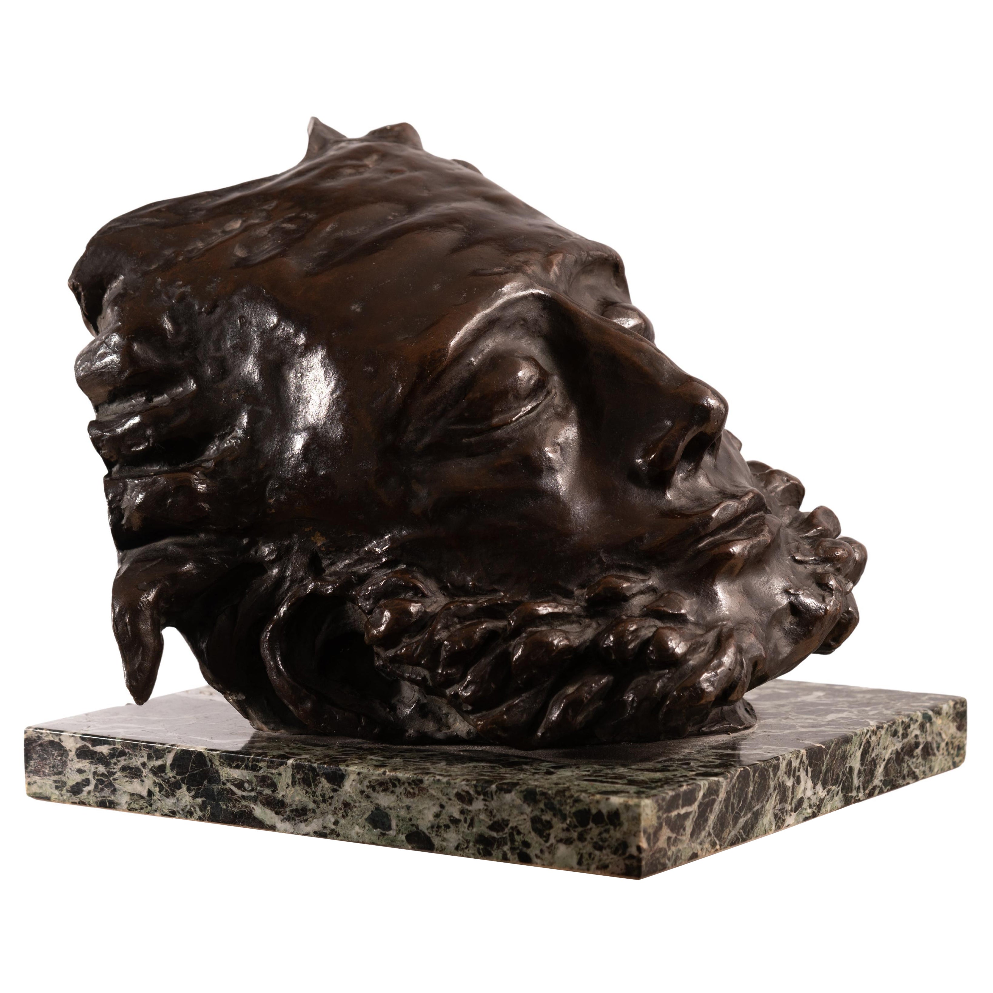 Escultura italiana de bronce firmada de los años 20