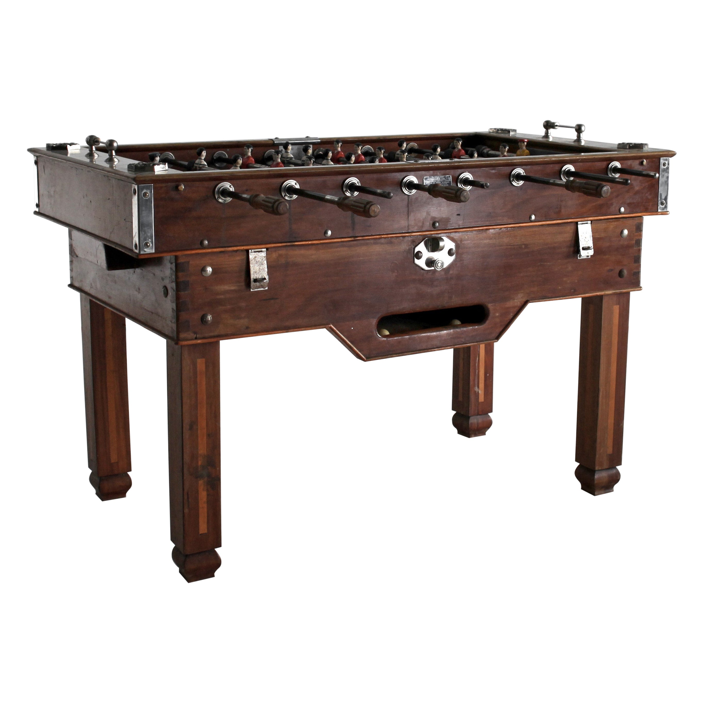 Incredible C.1950S Lisbon Derby Football/Foosball Table For Sale