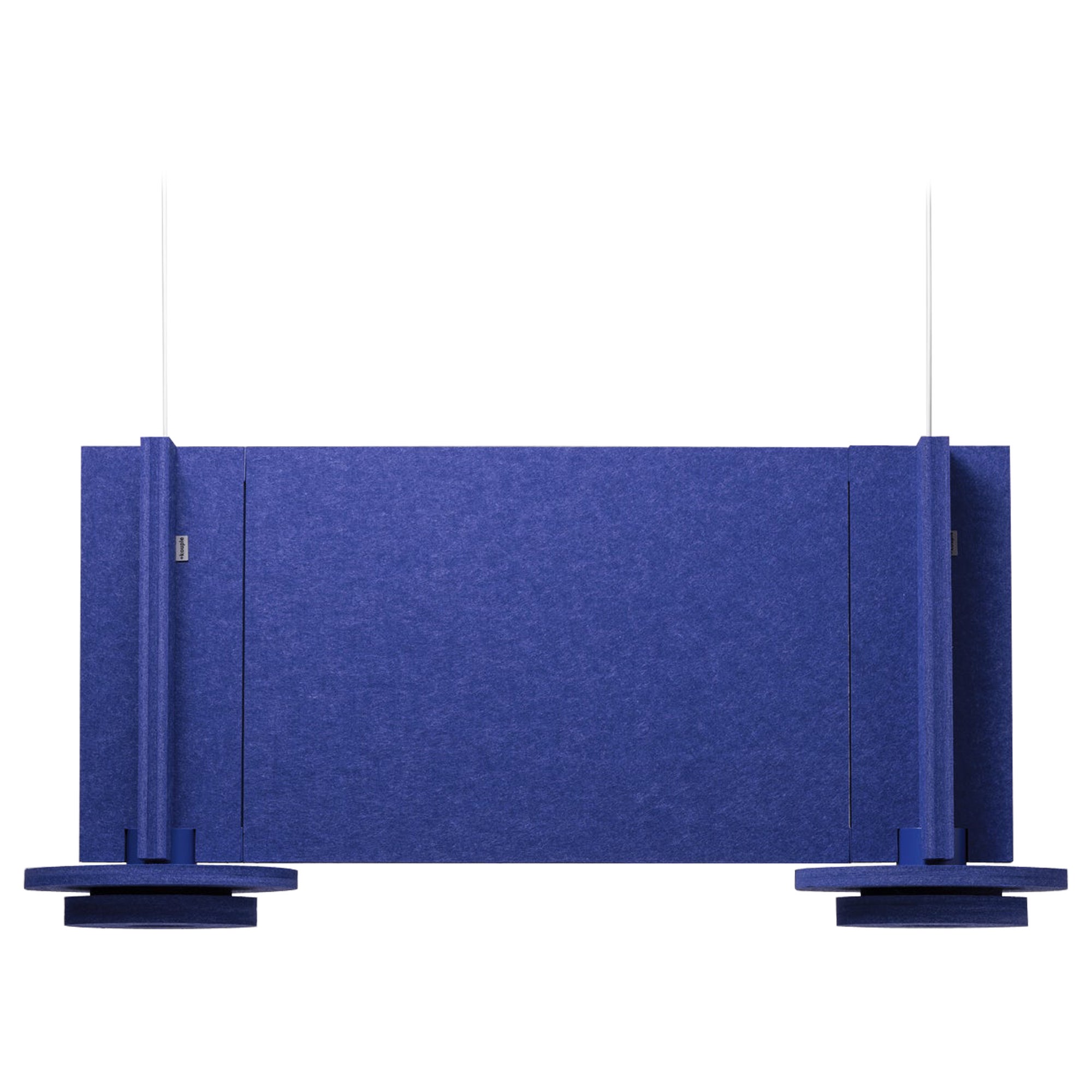 Lampada a sospensione Jeffrey Panel Blue di +kouple