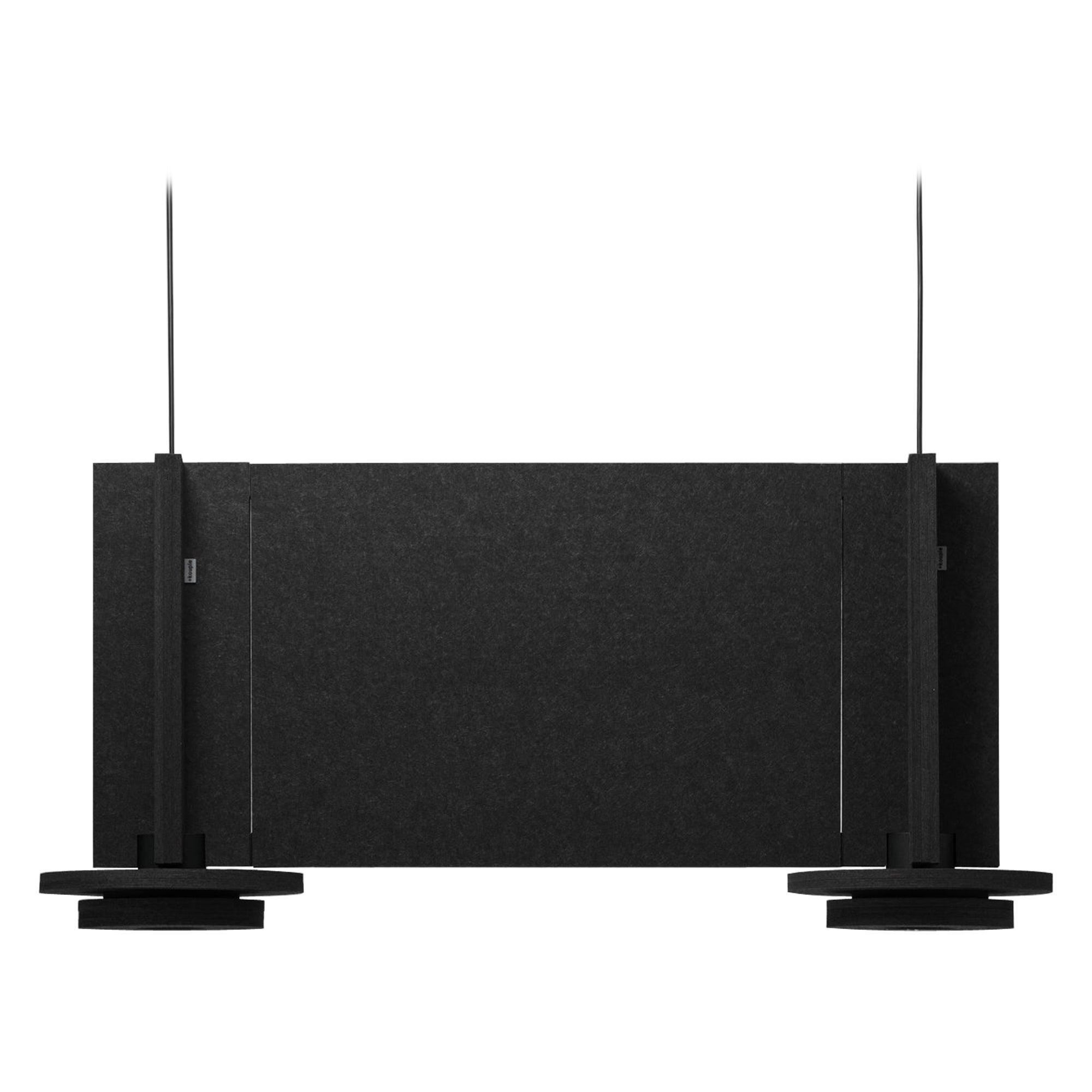 Lampada a sospensione Jeffrey Panel Black di +kouple