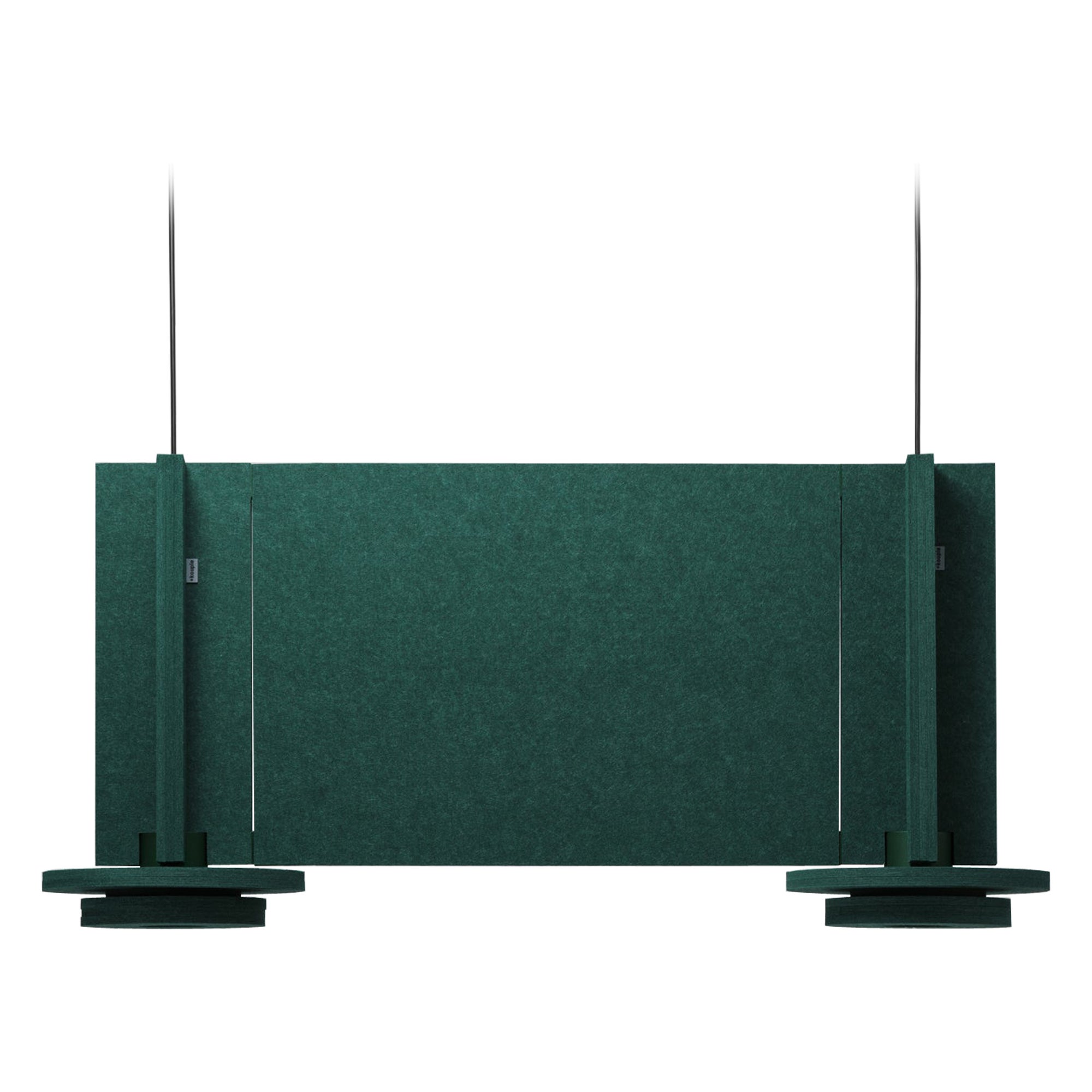 Jeffrey Panel Green Pendant Lamp by +kouple