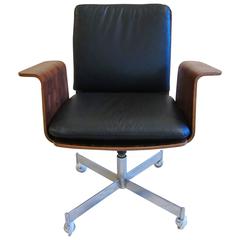 Vintage Joergen Rasmussen Kevi Office Chair