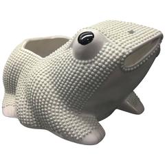 Vintage Single Chinese Export Frog Planter