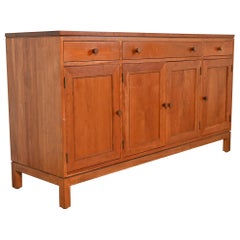 Stickley Arts & Crafts Shaker Cherry Wood Sideboard or Bar Cabinet