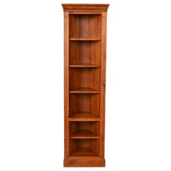 Retro Shaker Arts & Crafts Maple Corner Bookcase or Display Cabinet