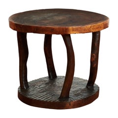 Vintage Sculptural African Table 