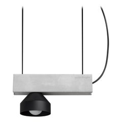 Black Block Pendant Lamp by +kouple