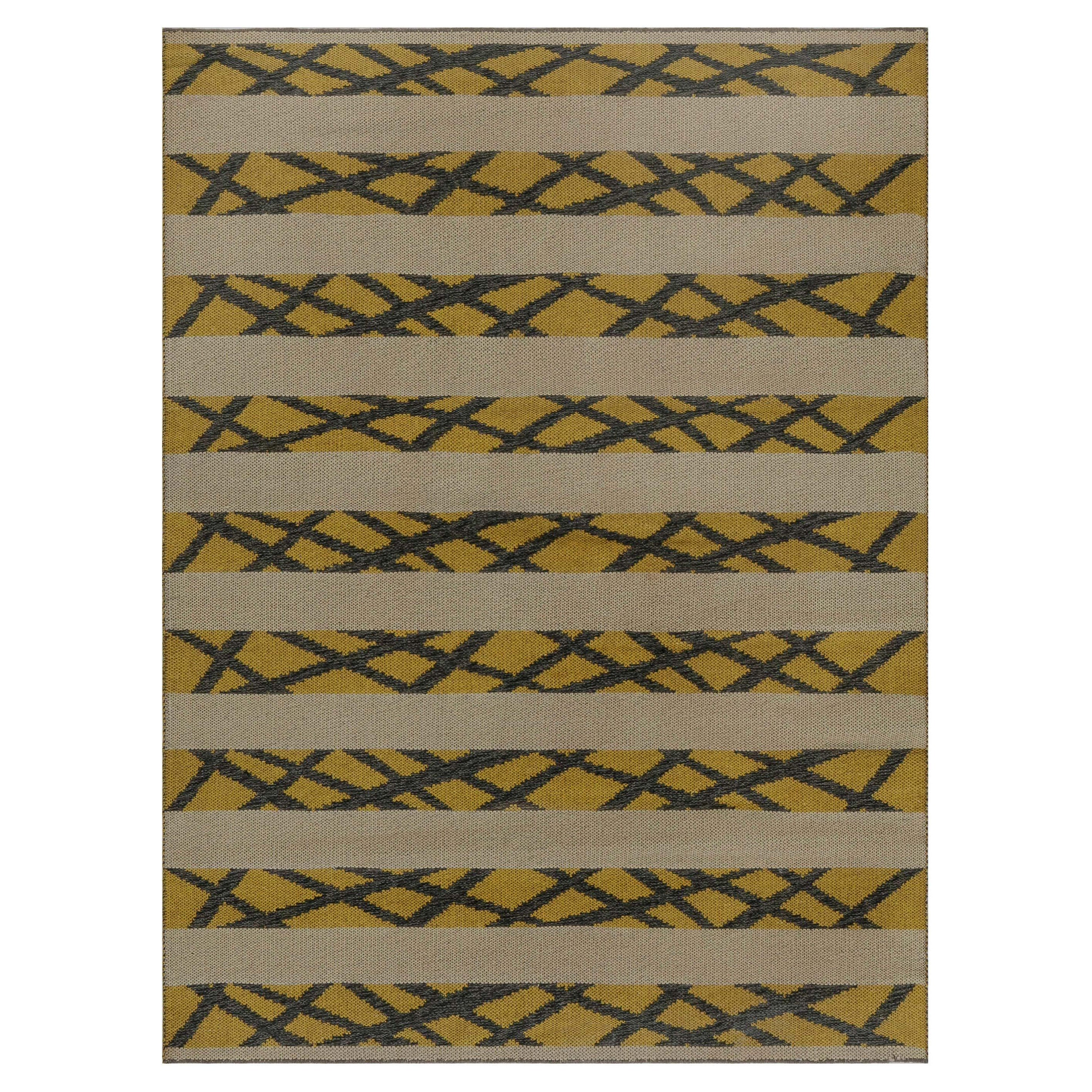 Vintage Swedish Double Sided Rug For Sale at 1stDibs
