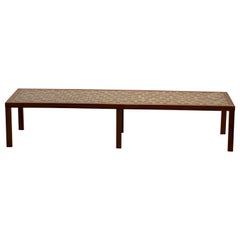 Extra Large Jane and Gordon Martz Coffee Table / Bench for Marshall Studios 