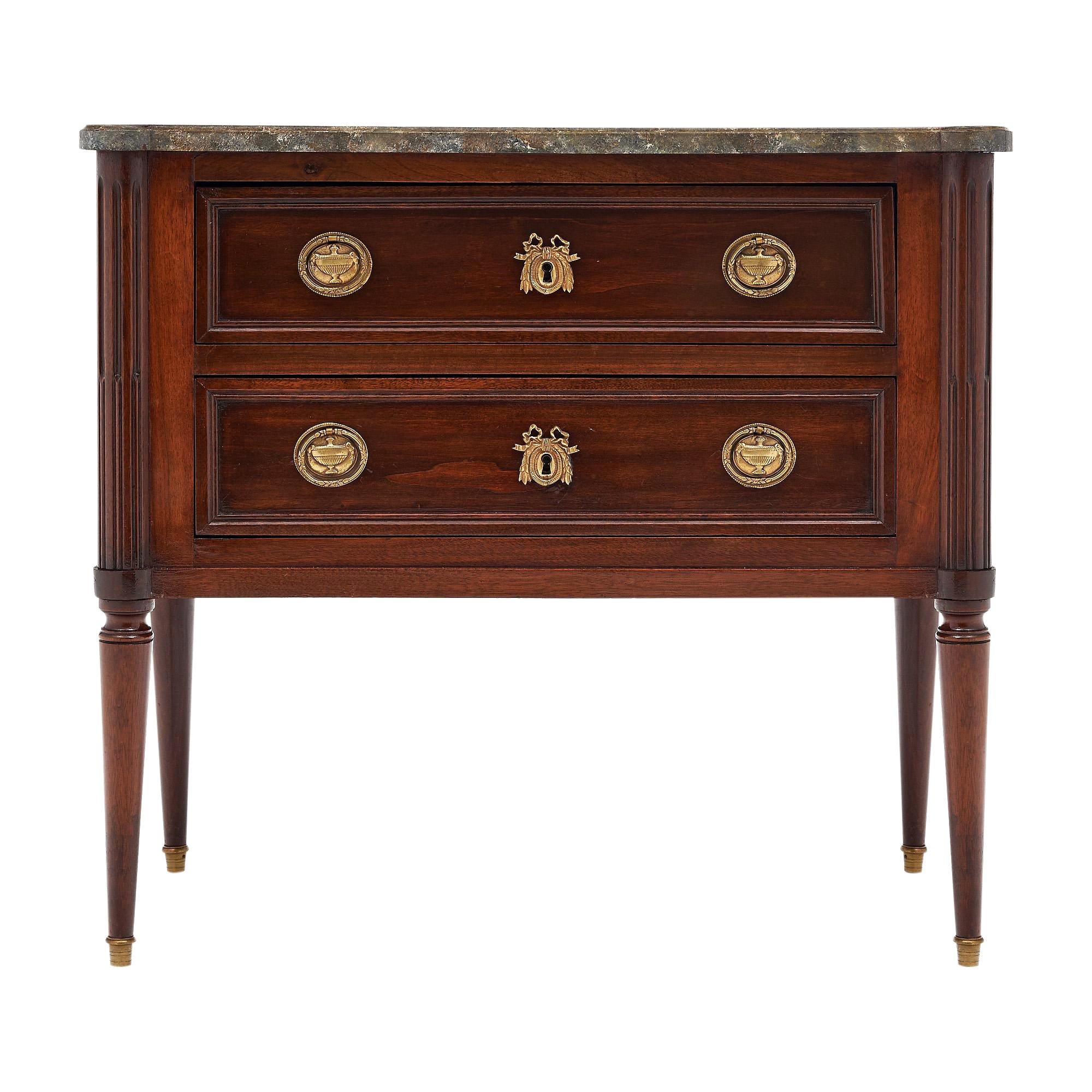 Louis XVI Style French Chest of Drawers For Sale