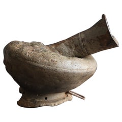 Very old Japanese hard earthenware/[Sueki] Jar/10th to 11th century