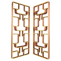 Vintage Mid-20th Century Room Dividers in Bent-Wood by Ludvik Volak, Praque, 1960s
