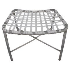 Otomana vintage para patio de piscina att. a Brown Jordan c. 1970/80's