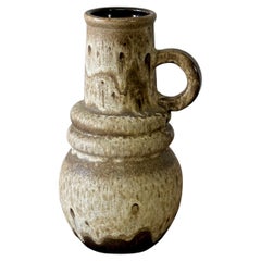 Vintage Glazed Pottery Vase