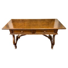 Table à tréteaux italienne du 18e siècle