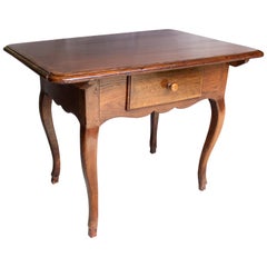 Louis XV French Chesnut Desk or Side Table