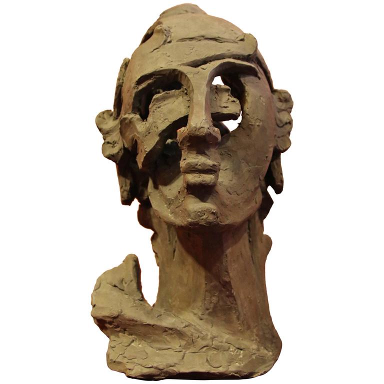 Terra Cotta Sculpture "Marianne" by the Artist Emile Morlaix For Sale at 1stdibs