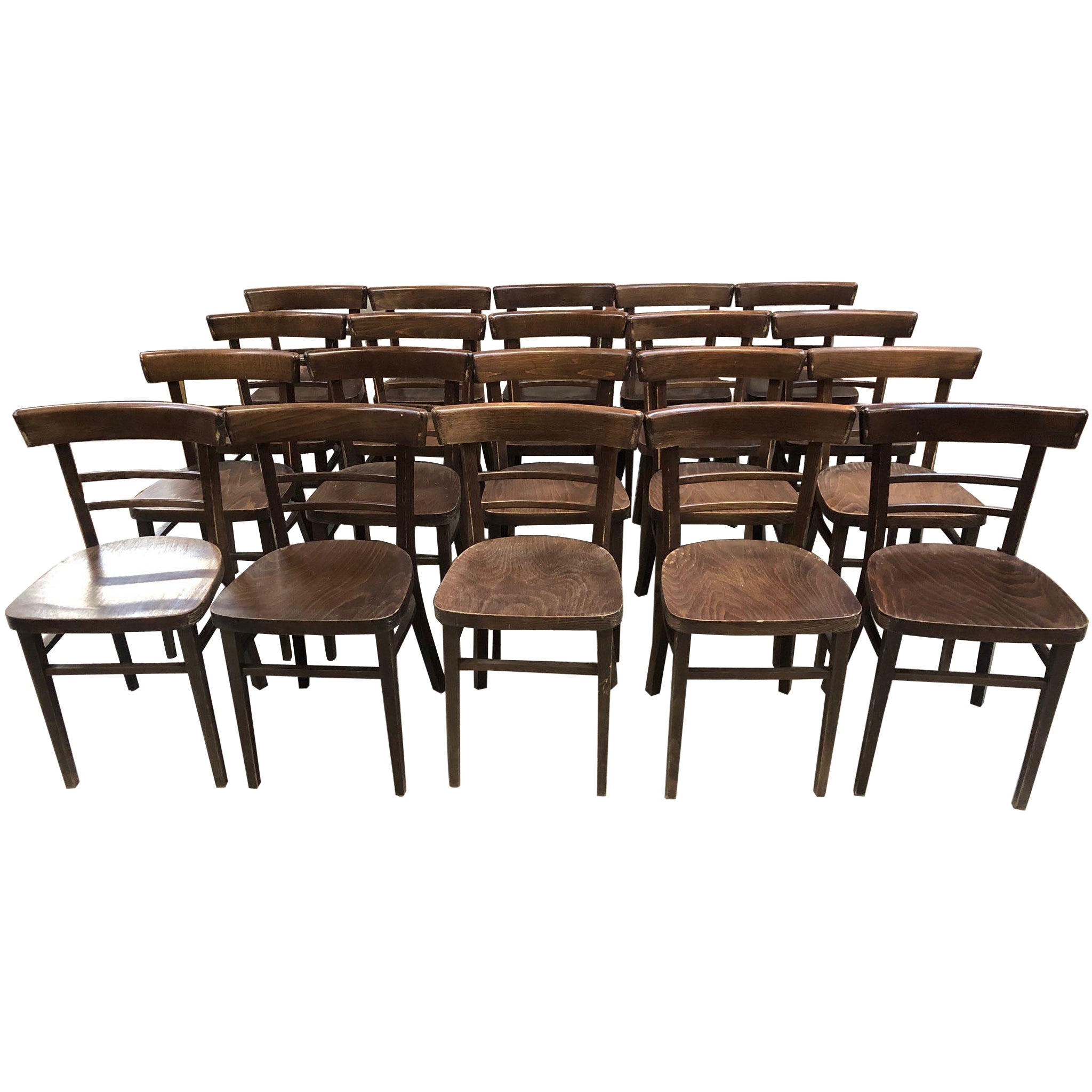 Classic bistro chairs For Sale