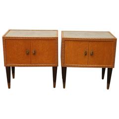 Pair of Mid Century Italian Bedside Tables