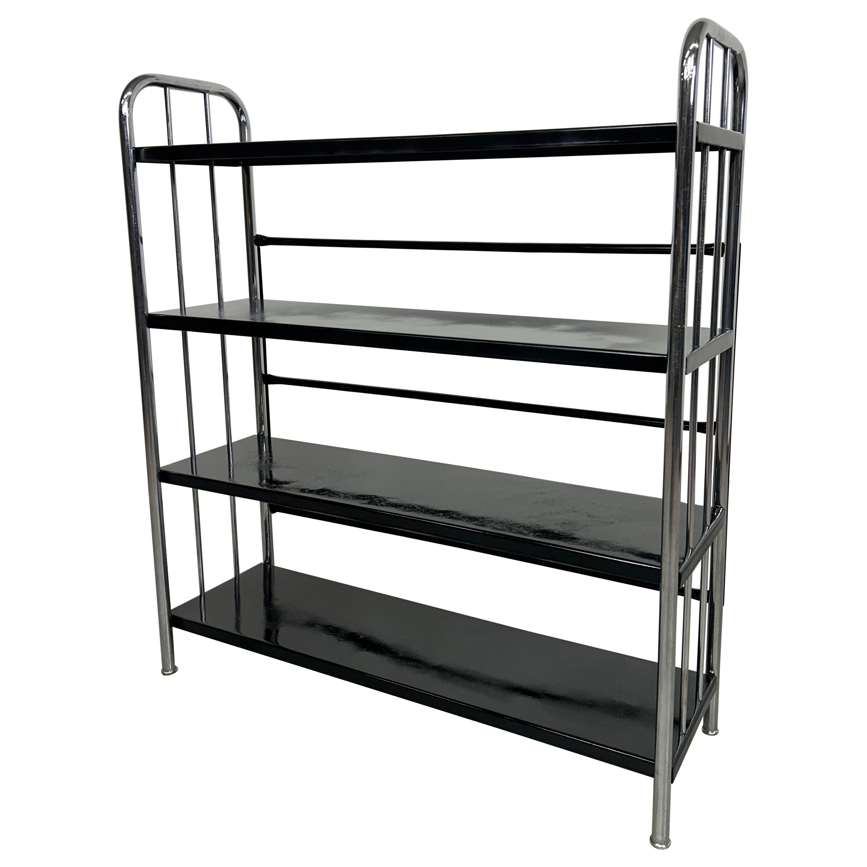 Tubular steel bauhaus etagere