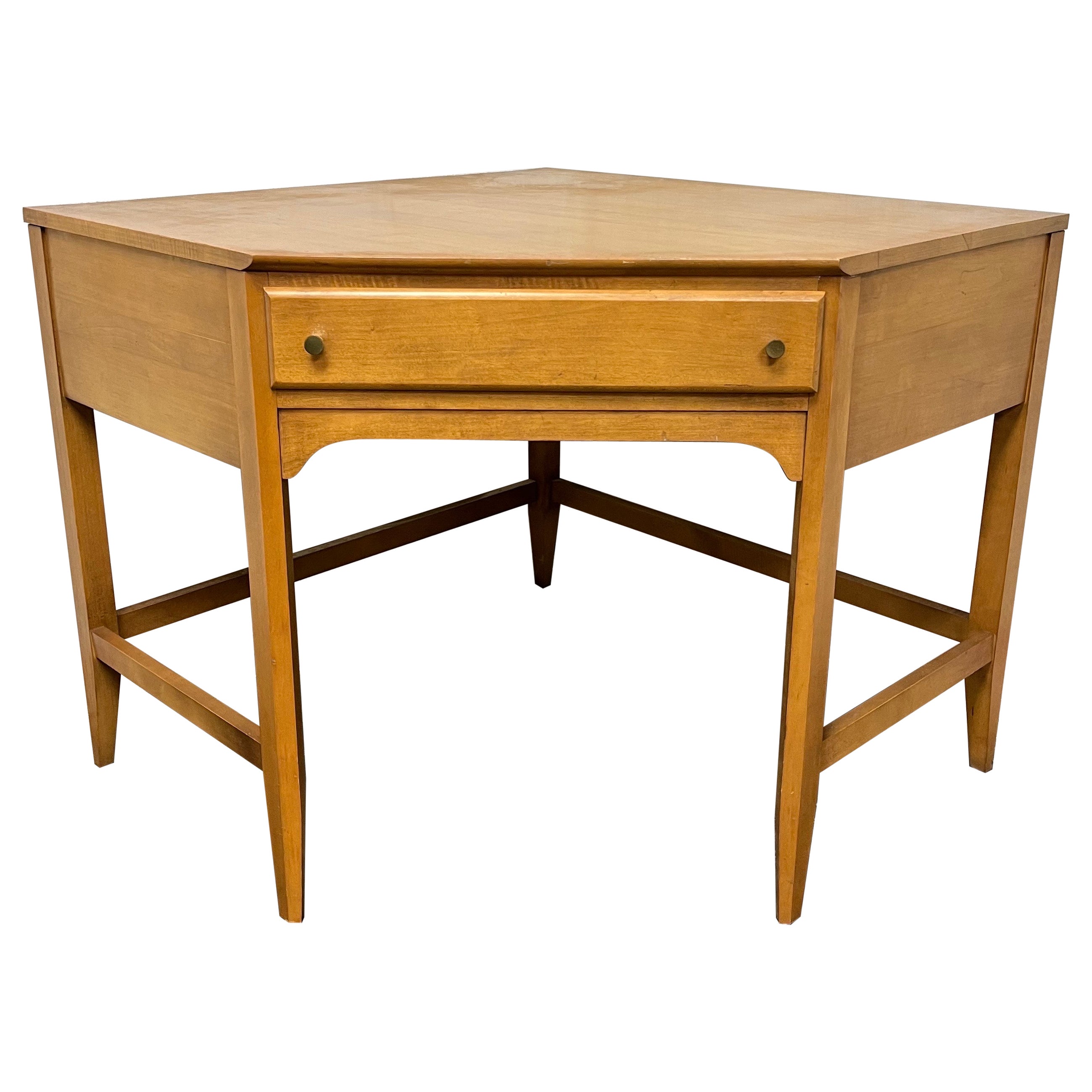 Mid Century Corner Desk Sequence by Sun Glow For Sale