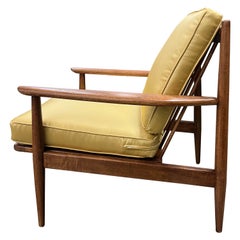 Used Restored Baumritter Lounge Chair With New Upholstery