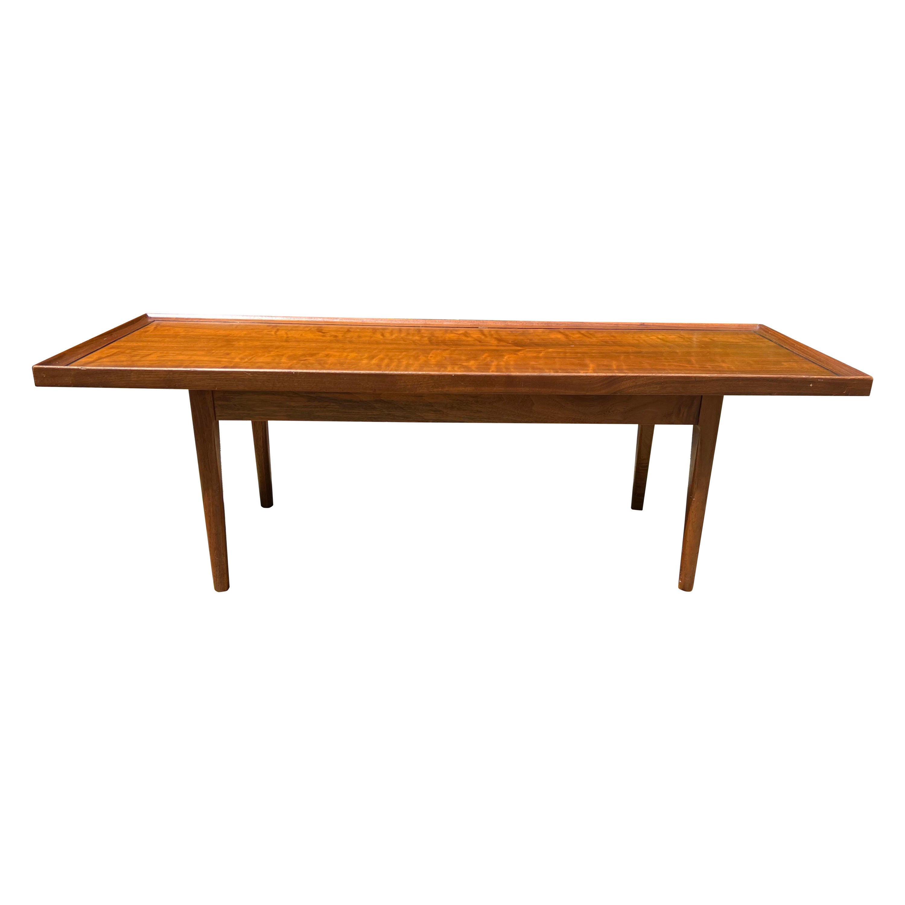 1960s Mid-Century Modern Drexel Declaration Coffee Table Kipp Stewart For Sale