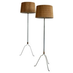 Paire de lampadaires  par Lisa Johansson Papé pour Orno Oy, Modèle 30-058