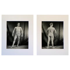 Used Bruce of Los Angeles Matched Set Original B & W Male Photograph Set 