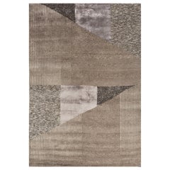 Earthy Enigma Natural Soot & Natural Taupe 180x270 cm Hand Knotted Rug