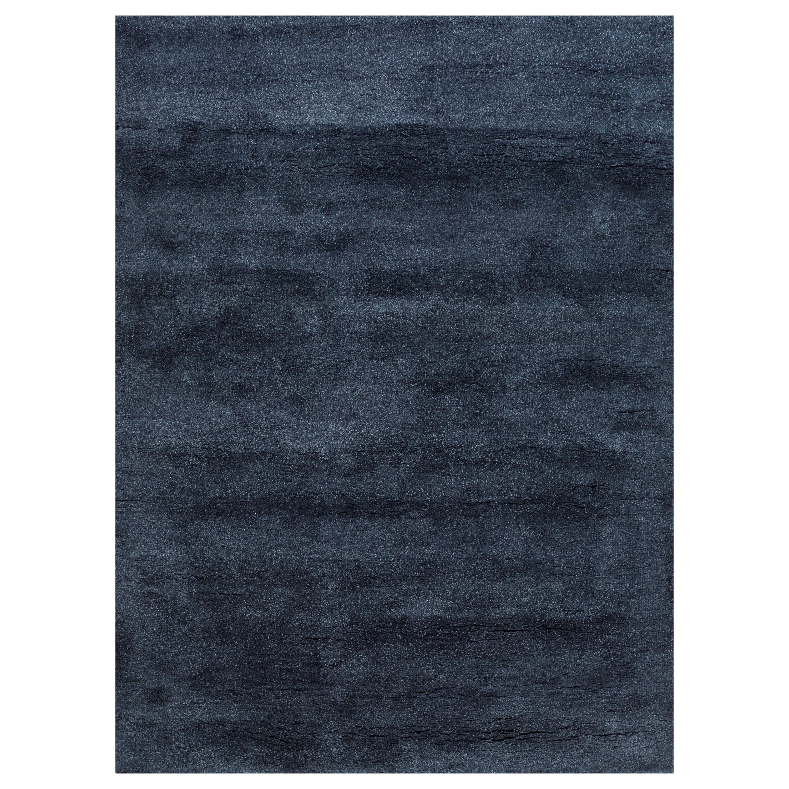 Nightfall Noir Deep Navy & Deep Navy 180x270 cm Hand Knotted Rug