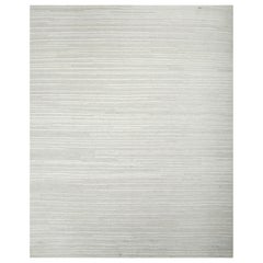 Modern Relic Undyed White & Medium Tan 270x360 cm Handgeknüpfter Teppich