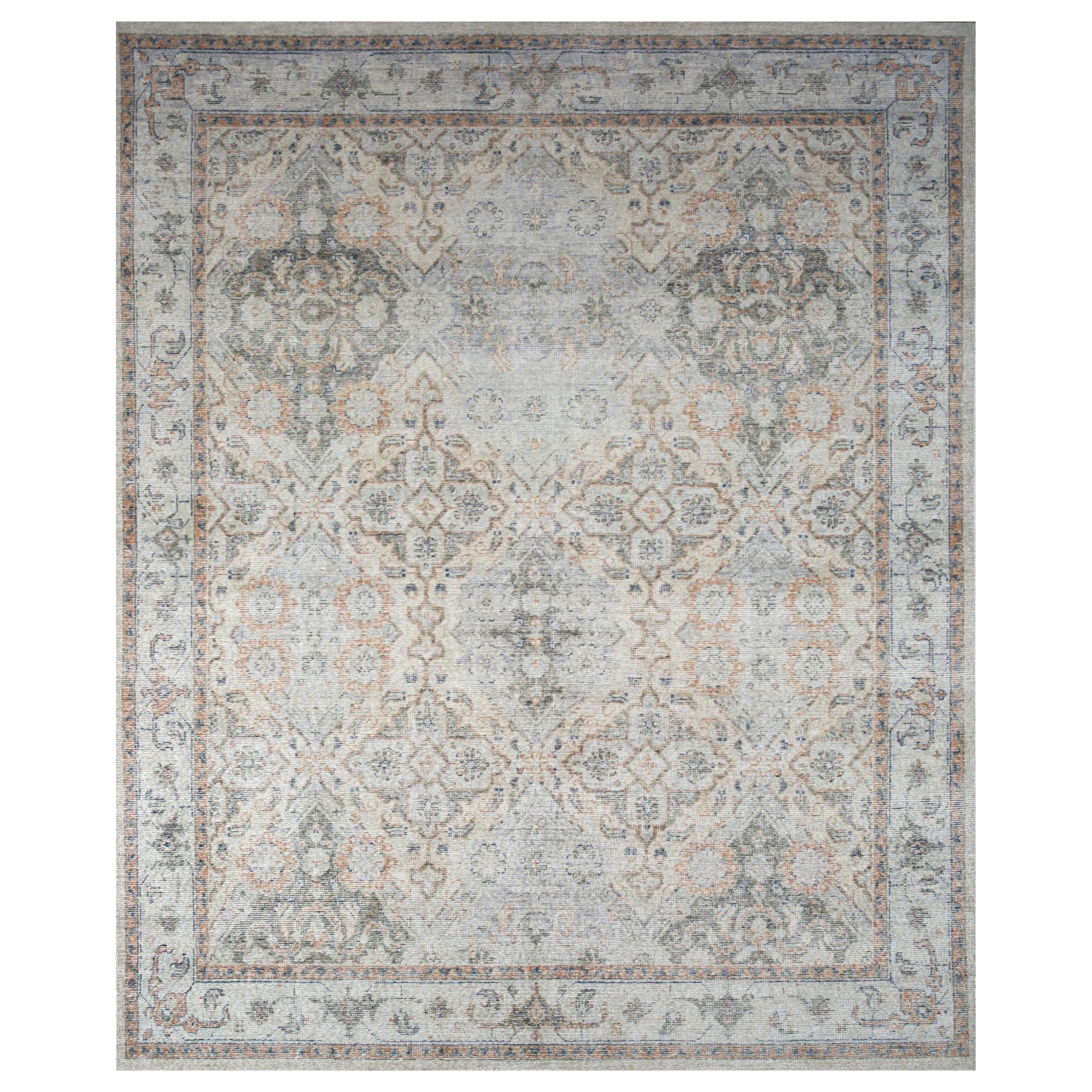 Lunar Lining Ashwood & Classic Gray 300x420 cm Handgeknüpfter Teppich aus Eschenholz