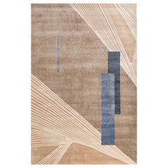 Muted Melody Gray Brown & Gray Brown 180x270 cm Hand Knotted Rugs