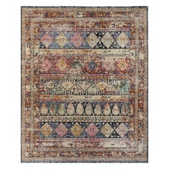 Generational Tapestry Italian Straw & Twilight Blue 270x360 cm Handknotted Rug