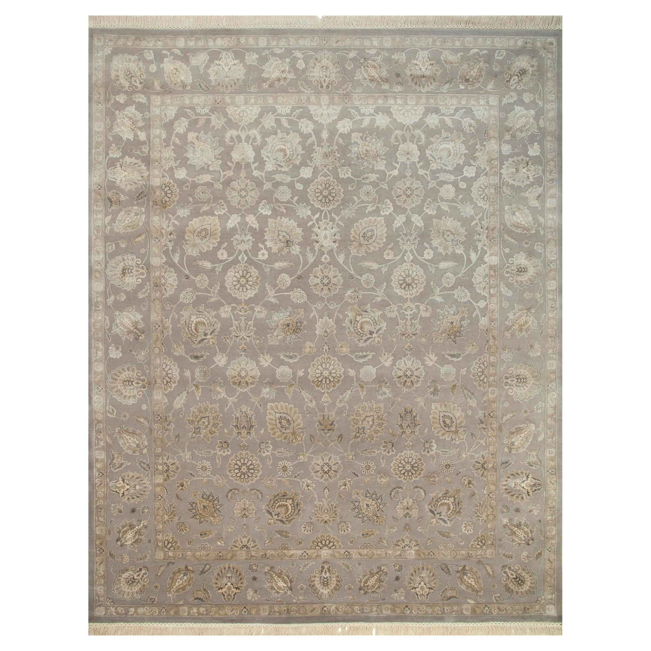 Bygone Ballad Soft Gray & Soft Gray 180x270 cm Handknotted Rug