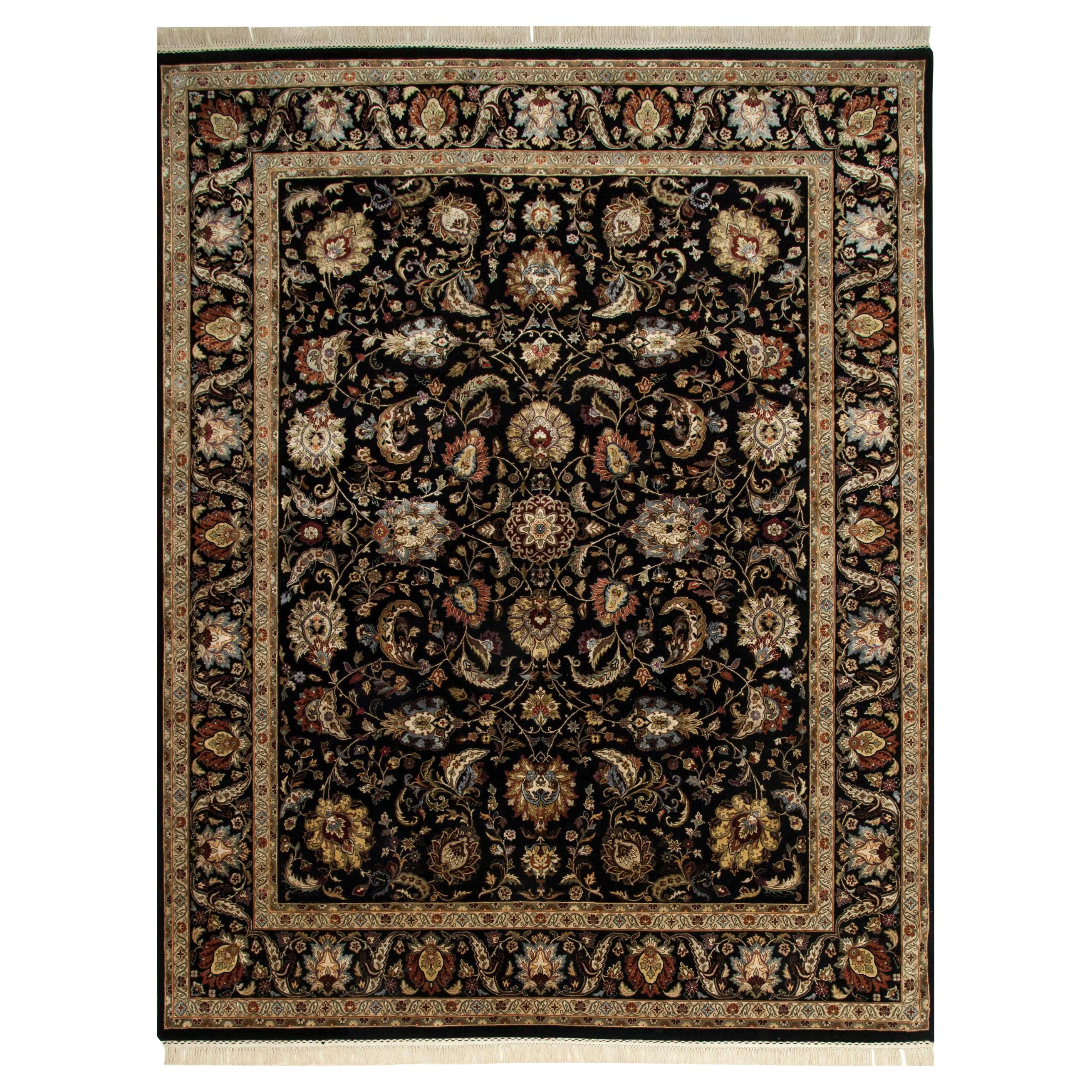 Alfombra anudada a mano Ethereal Muse Ebony & Ebony 300x420 cm