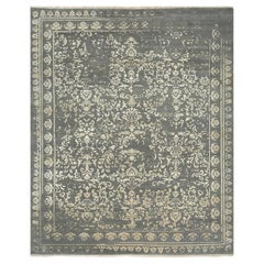 Lunar Lining Smoke Gray & Smoke Gray 240x300 cm Hand Knotted Rug