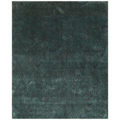 Tappeto Traced Harmony Liquirizia e Artico 270x360 cm annodato a mano