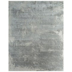 Tappeto Unpolished Dreams Antique White & Nickel 168x240 cm annodato a mano