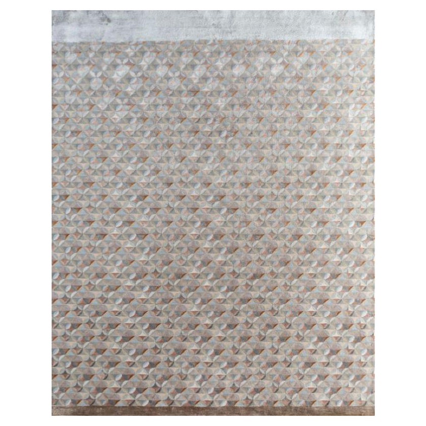 VersaMaze Elegance Antique White & Rose Smoke 168x240 cm Handknotted Rug