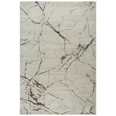 Marbled Echo Antique White & Warm Spice 240x300cm Hand Knotted Rug