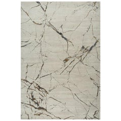 Tappeto Marbled Echo Antique White & Warm Spice 240x300cm annodato a mano