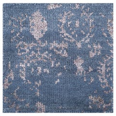 Nature's Whispers Indigo Blue & Medium Espresso 120X180 cm Handknotted Rug