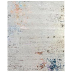 Dancing Shadows Antique White & Light Rust 240x300 cm Handknotted Rug